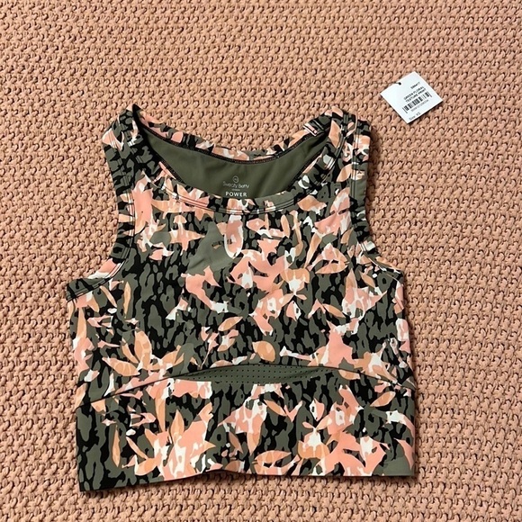 Sweaty Betty Power Frame Racerback Floral Sports Bra XS NWT Activewear - Picture 7 of 7